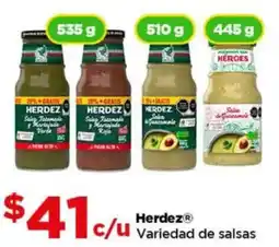 Bodega Aurrerá Herdez salsas oferta
