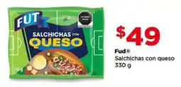 Bodega Aurrerá Fud salsichas con queso oferta