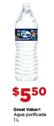 Bodega Aurrerá Great Value purificada oferta