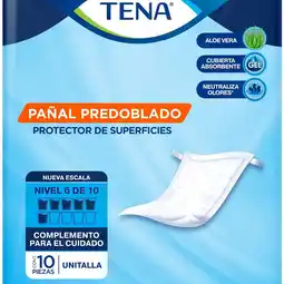 Farmacias YZA TENA PREDOBLADO UNITALLA 10 PZAS oferta