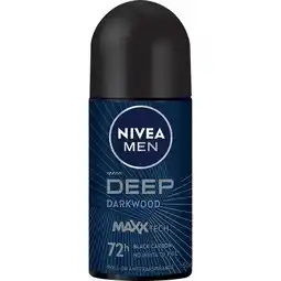Farmacias YZA Nivea Deep Darkwood Roll On 50Ml oferta