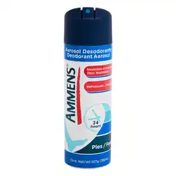 Farmacias YZA Ammens Desodorante Para Pies Aer 150Ml 1 oferta