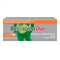 Farmacias YZA Buscapina Duo 500Mg 10 Tabs oferta