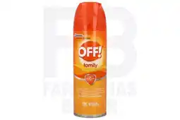 Farmacias Bazar REPELENTE DE INSECTOS OFF SPRAY 170GR oferta