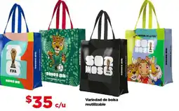 Bodega Aurrerá Reutilizable variedad de bolsa oferta