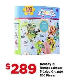Bodega Aurrerá Novelty rompecabezas méxico gigante oferta