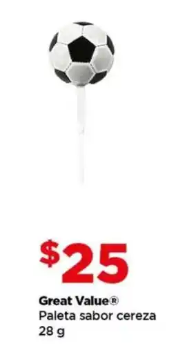 Bodega Aurrerá Great value paleta sabor cereza oferta