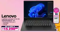 Soriana Híper Lenovo laptop V14 G5 oferta