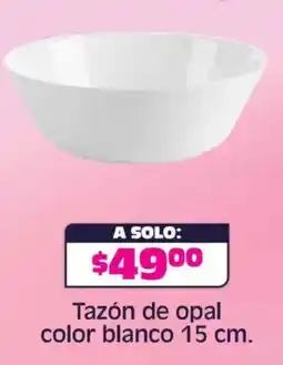 Soriana Híper Tazón de opal color blanco oferta