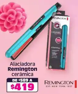 Soriana Híper Remington alaciadora cerámica oferta