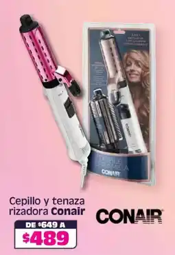 Soriana Híper Conair cepillo y tenaza rizadora oferta