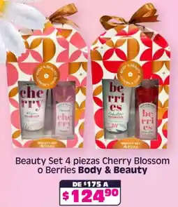 Soriana Híper Body & beauty set cherry blossom o berries oferta