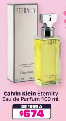 Soriana Híper Calvin klein eternity eau de parfum oferta