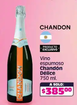 Soriana Híper Chandón délice vino espumoso oferta