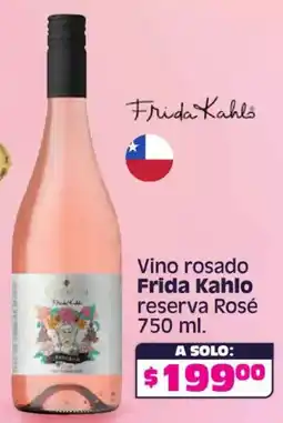 Soriana Híper Frida kahlo vino rosado reserva rosé oferta