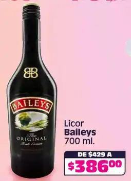 Soriana Híper Baileys licor oferta