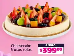 Soriana Híper Chessecake frutos rojos oferta