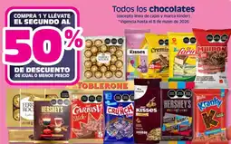 Soriana Mercado Todos los chocolates oferta