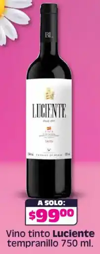 Soriana Mercado Luciente vino tinto oferta