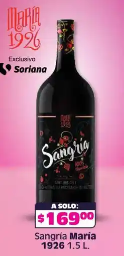 Soriana Mercado Maria 1926 sangria oferta