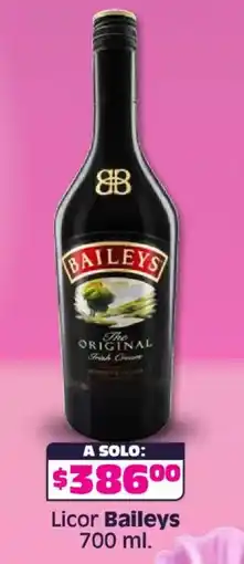 Soriana Mercado Baileys licor oferta