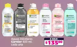 Soriana Mercado Garnier aguas micelares oferta