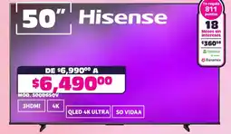 Soriana Mercado Hisense Smart TV 50" oferta