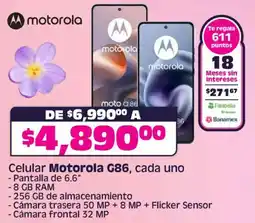 Soriana Mercado Motorola G86 oferta