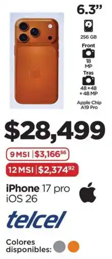 Chedraui Apple chip A19 pro oferta