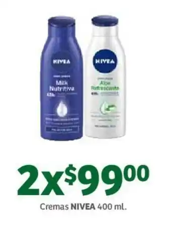 Cremas Nivea 2x400ml