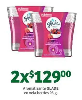 Aromatizante en Vela Berries Glade 2x96g
