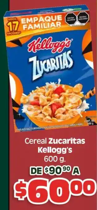 Kellogg's zucaritas cereal