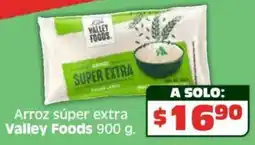 Soriana Híper Valley foods arroz súper extra oferta