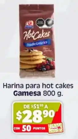 Soriana Híper Gamesa harina para hot cakes oferta