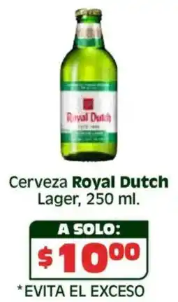 Soriana Híper Royal dutch cerveza lager oferta