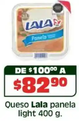 Soriana Híper Lala queso panela light oferta