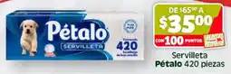 Soriana Híper Pétalo servilleta oferta