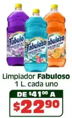Soriana Híper Fabuloso limpiador oferta
