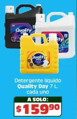 Soriana Híper Quality day detergente líquido oferta