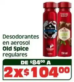 Soriana Híper Old spice desodorantes en aerosol regulares oferta