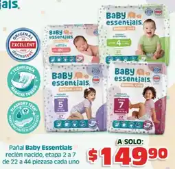 Soriana Híper Baby essentials pañal recién nacido oferta