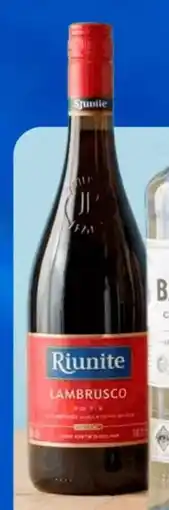 Walmart Riunite lambrusco vino tinto oferta