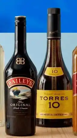 Walmart Baileys o brandy crema de whisky the original torres 10 oferta