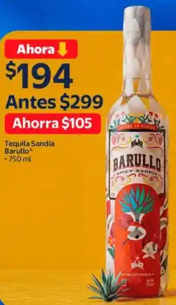 Walmart Barullo tequila sandia oferta