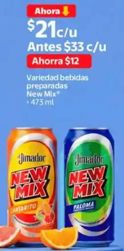 Walmart New mix variedad bebidas preparadas oferta
