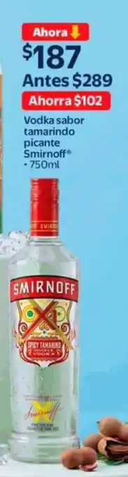 Smirnoff vodka sabor tamarindo picante
