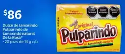 Walmart De la rosa dulce de tamarindo pulparindo de tamarindo natural oferta