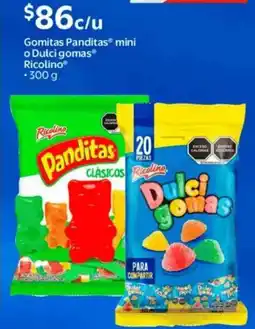 Walmart Ricolino gomitas panditas mini o dulci gomas oferta