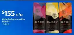 Walmart Blasón variedad café molido oferta