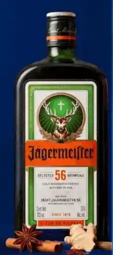 Walmart Jägermeister licor de hierbas oferta